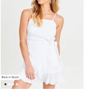 Small White Britta Dress from Altar’d State